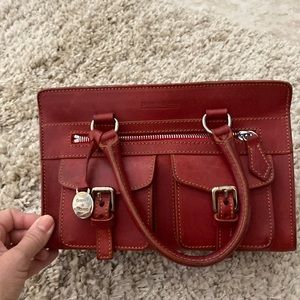 Dooney red bag - cute!!!